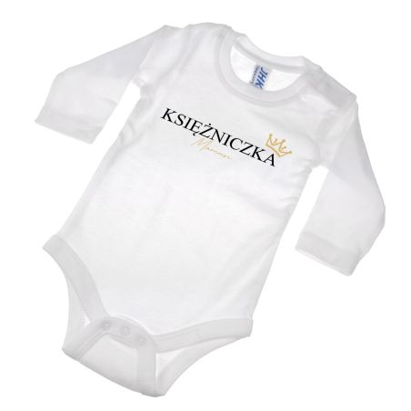 👑 Body niemowlęce „KSIĘŻNICZKA Mamusi” 👶💖 – uroczy MUST HAVE dla Twojej małej królowej!