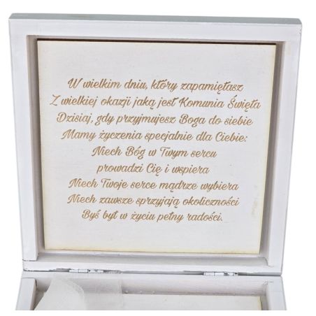 ✨ Personalizowane pudełko na pieniądze – Pierwsza Komunia Święta 💒💖