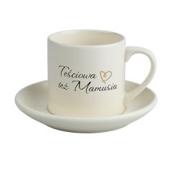☕🎁 Filiżanka „Teściowa też Mamusia” – elegancki zestaw...