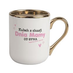 Elegancki kubek „Dzień Mamy od Syna” 330 ml ☕💖