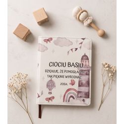 Personalizowany notes dla cioci ze żłobka lub przedszkola 14,5 × 11 cm ❤️❤️