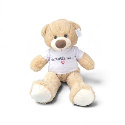 Miś pluszowy Na zawsze Twój 55 cm na prezent | GiftShop24 2