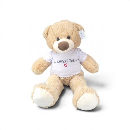 Miś pluszowy Na zawsze Twój 55 cm na prezent | GiftShop24