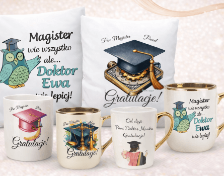 Prezenty dla magistr&oacute;w i doktor&oacute;w