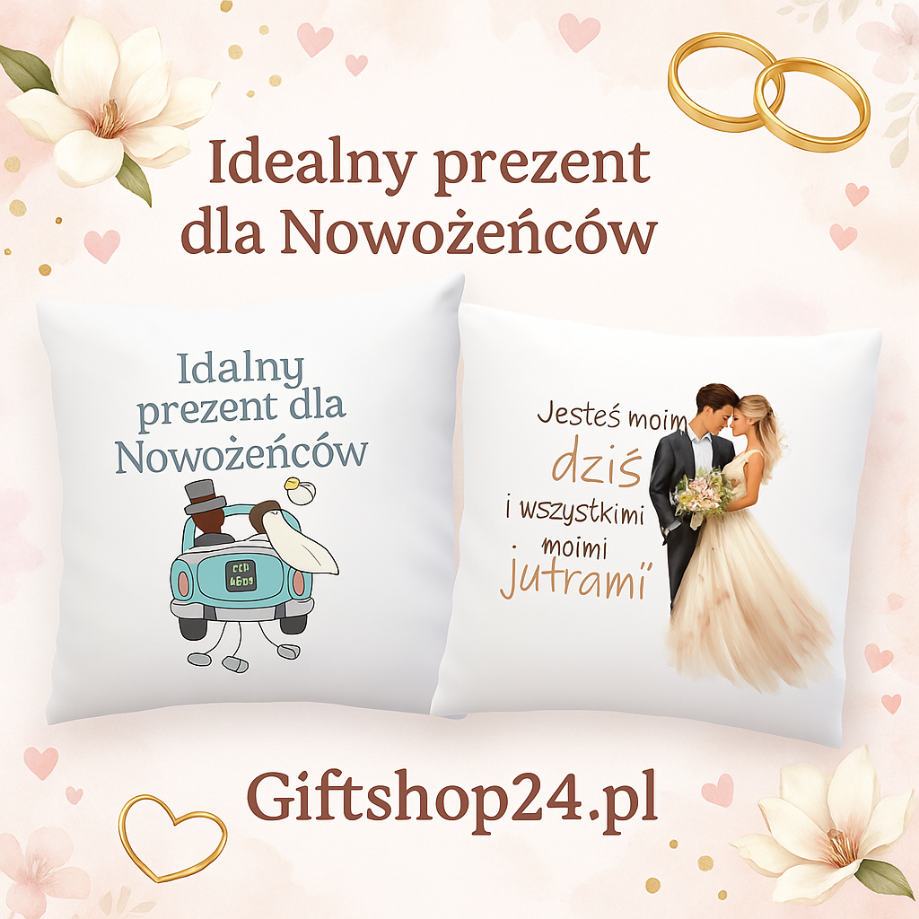 ❤️Poduszki ślubne – bo Młoda Para też musi mieć na czym się pokłócić i pogodzić ❤️