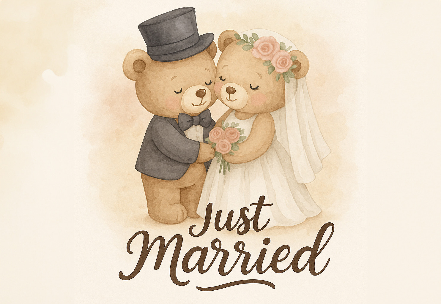 Pluszowy miś – uroczy i oryginalny prezent ślubny ❤️